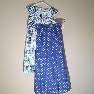 2 summer dresses 10 and 12 P